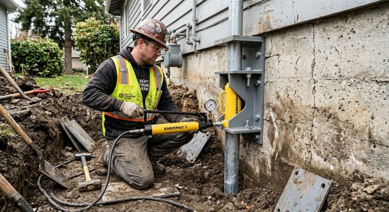 Settling Foundation Service in Carlisle, MA