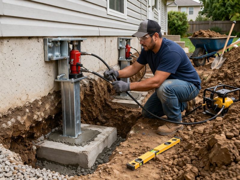 Settling Foundation Service in Epping, NH