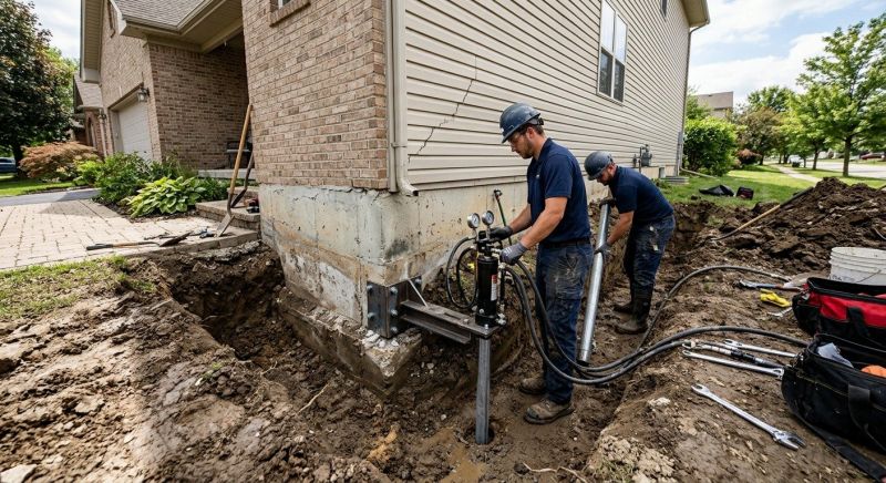 Settling Foundation Service in Haverhill, MA