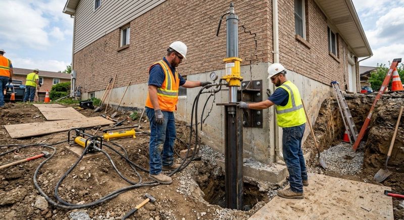 Settling Foundation Service in Rockingham County, NH