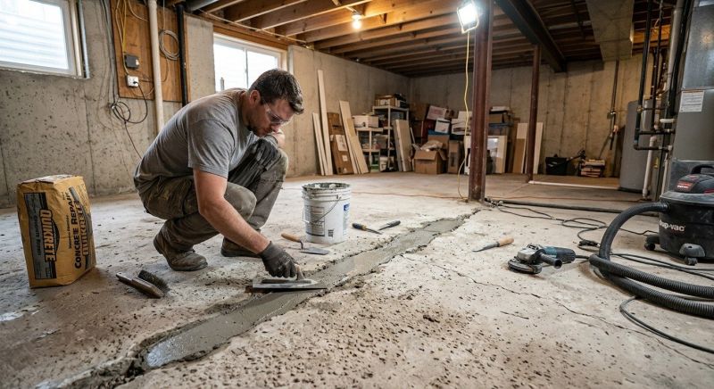 Slab Foundation Repair in Rockingham County, NH