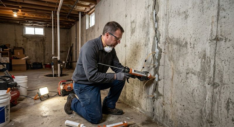 Structural Crack Repair in Rockingham County, NH
