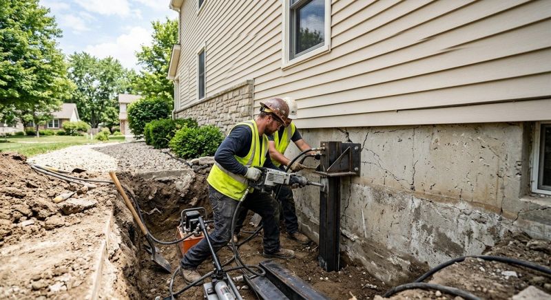 Structural Foundation Repair in Salisbury, MA