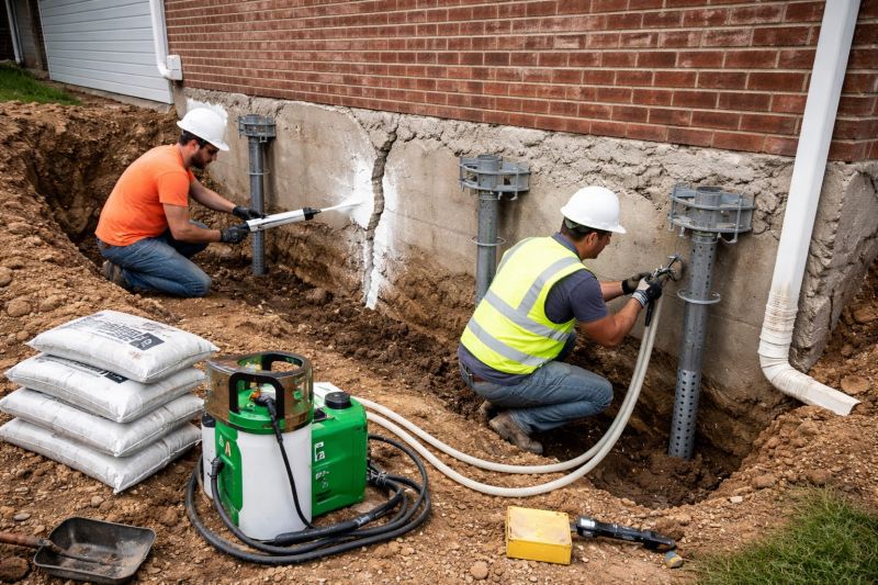 Structural Foundation Repair in Wilmington, MA
