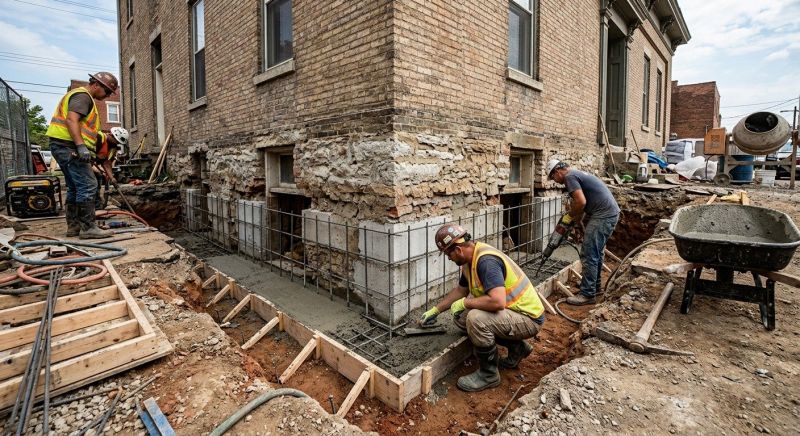 Structural Underpinning in Rockingham County, NH
