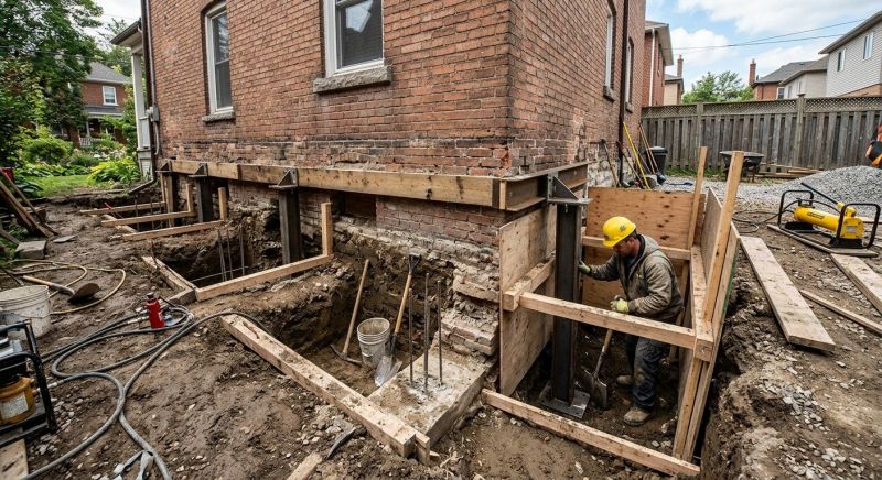 Structural Underpinning in Rockingham County, NH